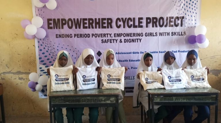 NGO trains Kano girls on reusable sanitary pad production
